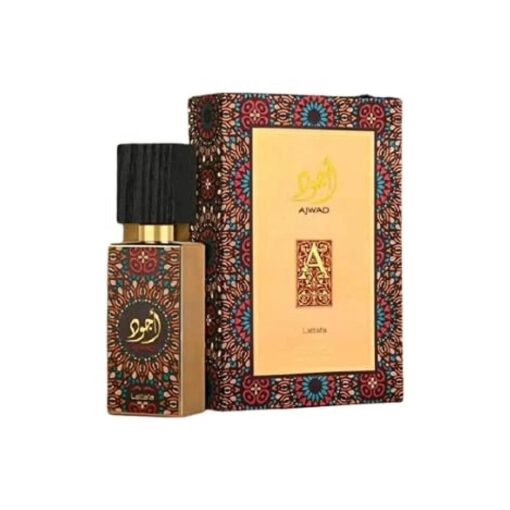 Lattafa Ajwad Eau De Parfum Spray for Unisex, 2.0 Ounce