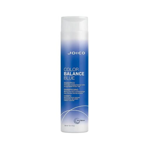 Joico Color Balance Blue Shampoo | For Lightened Brown Hair | Eliminate Brassy Orange Tones | Boost Color Vibrancy & Shine | Protect Against Harmful UV Radiation | With Rosehip Oil & Green Tea Extract