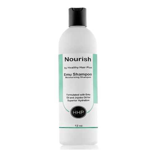 Healthy Hair Plus - Emu Oil Shampoo that Reduces Dryness and Moisturizes Hair ( 12oz )