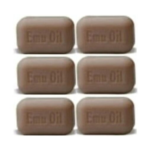 SOAP WORKS Emu Oil Soap Bar, 6 Count