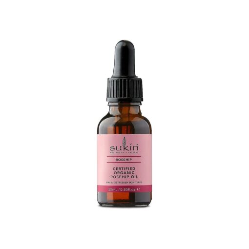 Sukin Certified Organic Rosehip Oil, 0.85 fl oz