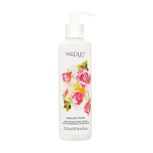 Yardley of London Silky Smooth Body Lotion for Women, English Rose, 8.4 Ounce