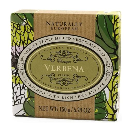 Naturally European - Triple-Milled, Shea Butter Enriched Soap, 150 g / 5.29 oz ( Verbena )