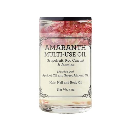 Provence Beauty | Amaranth Refreshing Lightly Scented Floral Roll-On Perfume Body Oill - Body Oils for Women Perfume - Enriched w/Apricot Oil, Sweet Almond Oil, Fractionated Coconut Oil - 1OZ