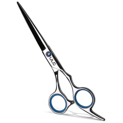 Hair Cutting Scissors, ULG Professional Hair Scissors 6.5 inch Right-Hand Razor Edge Barber Scissors Salon Hair Cutting Shears Made of Japanese Stainless Steel, Hand Sharpened Blue