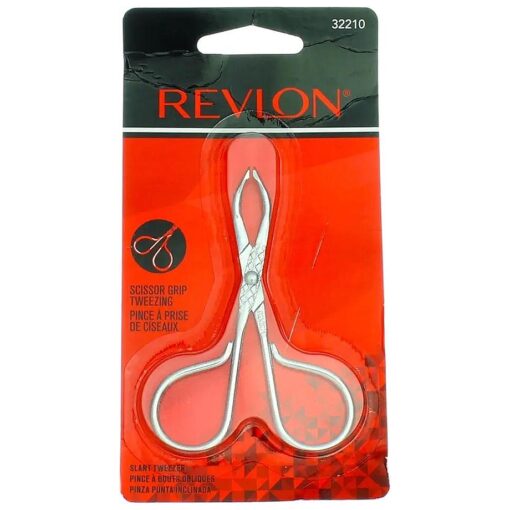 Revlon Perfectweeze Tweezer, Slant Tip, 1 ea ( Pack of 3 )