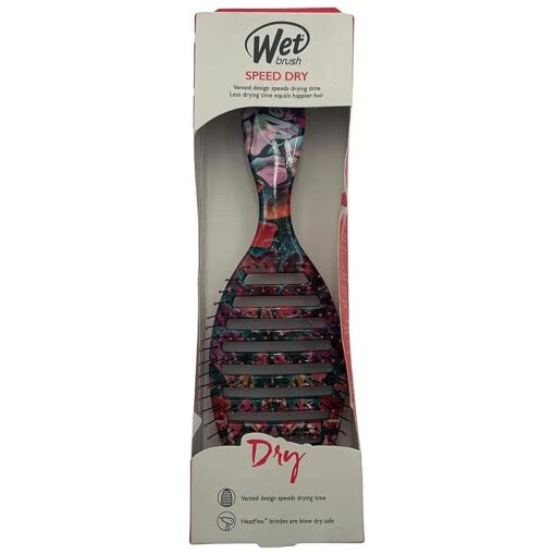 Wet Brush Speed Dry Hair Brush - Pink Slate - Vented Design and Ultra Soft HeatFlex Bristles Are Blow Dry Safe With Ergonomic Handle Manages Tangle and Uncontrollable Hair - Pain-Free