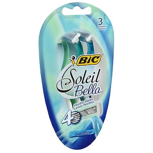 BIC Soleil Bella Women 's Disposable Razors - Bundle of 2 Packs of 3