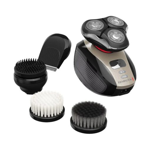 Remington XR1410 Verso Wet & Dry Men 's Shaver & Trimmer Grooming Kit, Men 's Electric Razor, Facial Cleaning Brush, Beard Trimmer