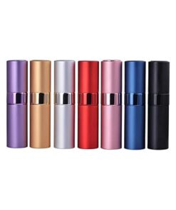 Aivivo twist-up perfume spray, 8ml empty spray perfume bottle for traveling bring your favorite perfume or essential oil ( 3pcs )