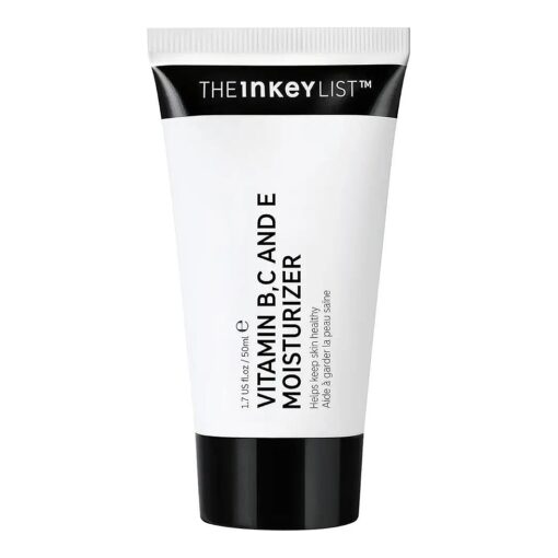 The INKEY List Vitamin B, C And E Moisturizer, Daily Moisturizer for Healthy Looking Skin, Vegan, Cruelty-Free, 1.7 fl oz