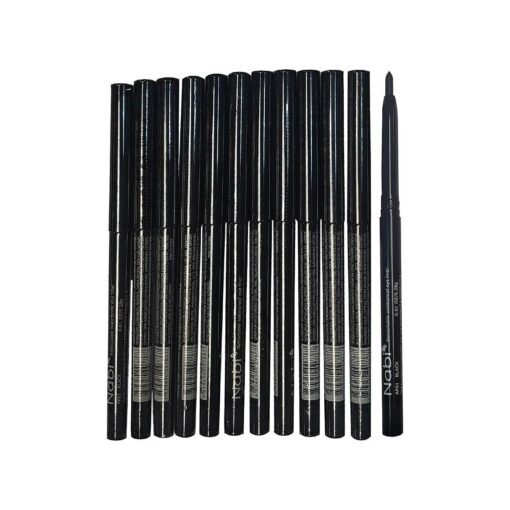 12pcs Nabi Retractable Waterproof Black Eyeliner ( Wholesale Lot ) Pencil