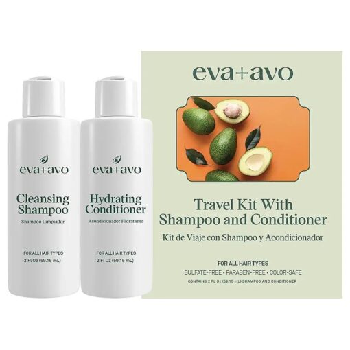 EVA + AVO Shampoo + Conditioner Travel Kit ...