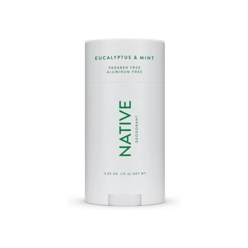 Native Deodorant Contains Naturally Derived Ingredients, 72 Hour Odor Control | Deodorant for Women and Men, Aluminum Free with Baking Soda, Coconut Oil and Shea Butter | Eucalyptus & Mint