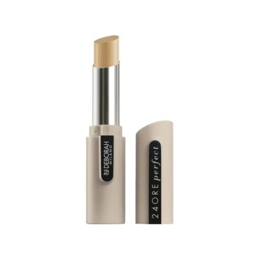 Deborah Milano 24 Ore Perfect Concealer, Lightweight Pen, Matte Finish Cover Stick 1.6g 4 by Deborah Milano