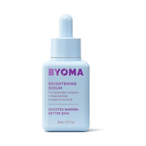 BYOMA Brightening Serum - Barrier Repair Serum - Brightening & Hydrating Face Serum with Hyaluronic Acid, Niacinamide & Ceramides - Hyaluronic Acid Serum For Face, Glowing, Radiant Skin - 1.01 fl, oz