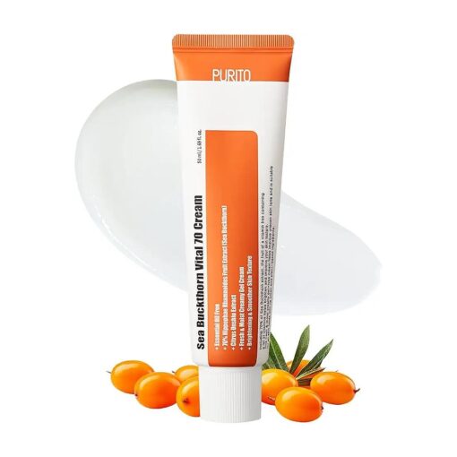 PURITO [ ESSENTIAL OIL-FREE ] Sea Buckthorn Vital 70 Cream 50ml / 1.7 fl.oz