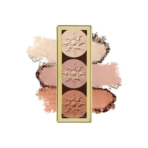 Physicians Formula Bronze Booster Highlight & Contour Powder Palette, Matte Sculpting, -Fragrance Free, Paraben Free, Gluten Free, Dermatologist Tested