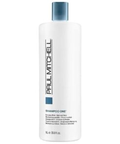 Paul Mitchell Shampoo One, Everyday Wash, Balanced Clean, For All Hair Types, 33.8 fl, oz .