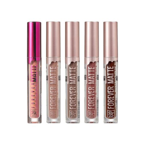 Ruby Kisses Forever Matte Liquid Lipstick 5 Pack - RFML02 & 05 & 07 & 12 & 19