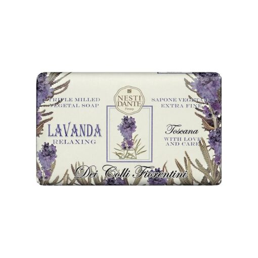 Nesti Dante Nesti dante dei colli fiorentini triple milled vegetal soap - tuscan lavender, 8.8oz, 8.8 Ounce