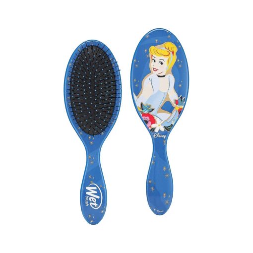 Wet Brush Original Detangler Brush - Cinderella, Ultimate Princess Celebration - All Hair Types - Ultra-Soft Bristles Glide Through Tangles with Ease - Pain-Free Comb for Men, Women, Boys & Girls