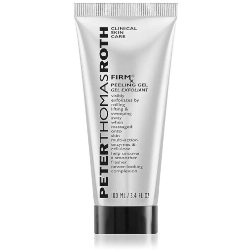 Peter Thomas Roth | FIRMx Peeling Gel | Exfoliant for Dry and Flaky Skin, Enzymes and Cellulose Help Remove Impurities and Unclog Pores 3.4 Fl Oz ( Pack of 1 )