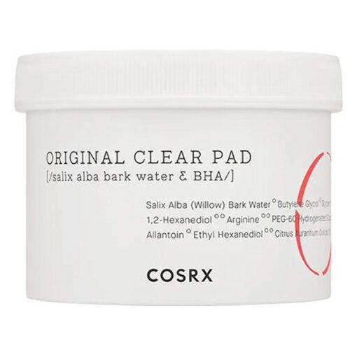 COSRX BHA Toner Pads, 70 Sheets, Exfoliating Pads for Dead Skin & Blackheads, Minimize Pores, Prevent Breakouts, Improve Skin Texture, Korean Skincare