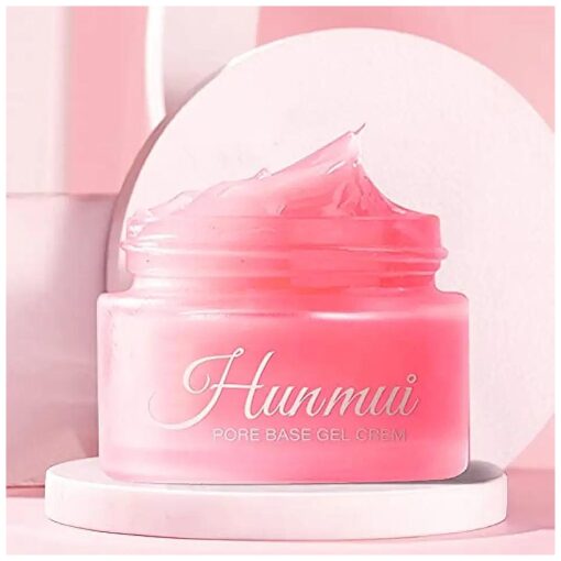 Hunmui face primer pore base gel cream, Magical perfecting base face primer under foundation Anti-Aging WrinklesShrink Pore Remove Fine LinesExfoliatingAnti-Oxidation-1Pcs