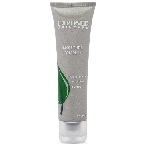 Exposed Skin Care Moisture Complex - Hydrating Vitamin E and Green Tea Extract with Pumpkin Seed & Caffeine, 1.7 fl oz - Retain the Moisture your Skin Needs with Exposed