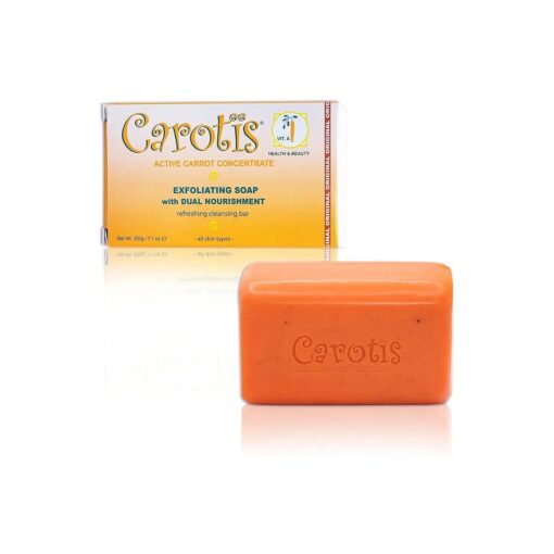 Exfoliating Soap 200g - Formulated to Restore Radiance and Eliminate Dead Skin Cells, with Vitamin A