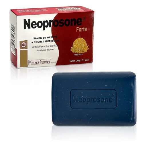 Neoprosone, Skin Brightening Soap |7.1 oz / 200 g | Exfoliating Soap Bar - Cleansing Bar For Body, Knees, Face, Armpits | with Glycerin