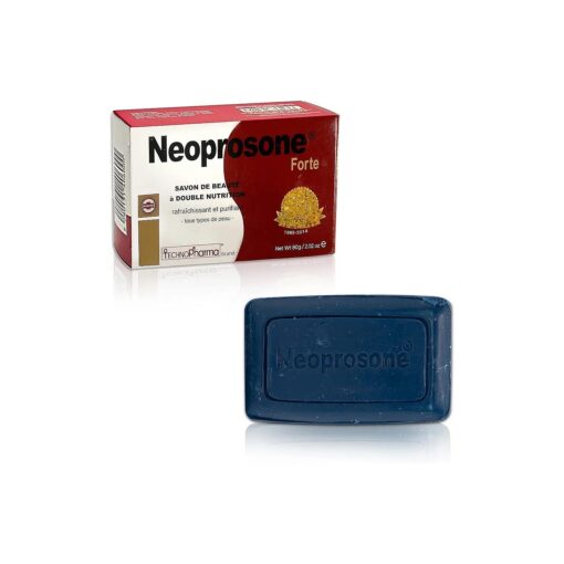 Neoprosone, Skin Brightening Soap | 2.02 oz / 80 g | Exfoliating Soap, Fade Spots on Body, Knees, Face, Armpits | with Glycerin