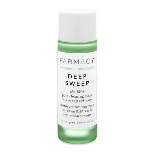 Farmacy Deep Sweep 2 % BHA Toner for Face - Pore Cleaner and Facial Exfoliator - Salicylic Acid Face Toner ( 50ml )