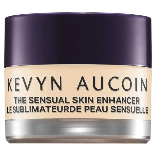 Kevyn Aucoin The Sensual Skin Enhancer, SX 01 ( Light ) shade : Evens skin tone, All-in-one foundation, concealer, highlight and contour, All skin types, Makeup artist go to that color corrects & covers .