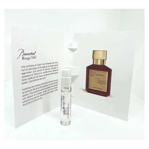 Maison Francis Kurkdjian Baccarat Rouge 540 EXTRAIT de Parfum Vial Sample Spray 2ml/ 0.06oz New