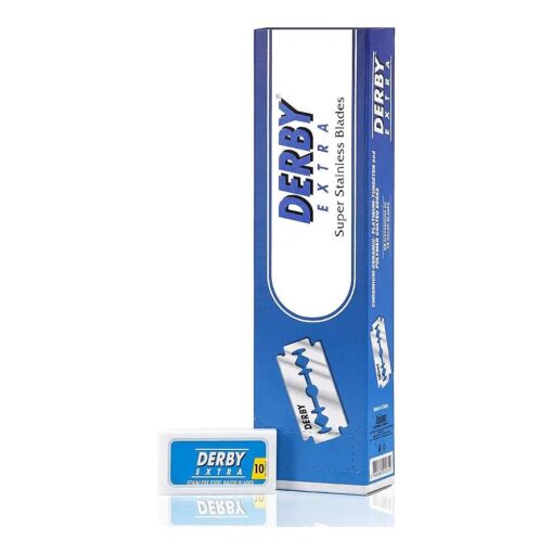 Derby Extra Double Razor Blades, 200 Count