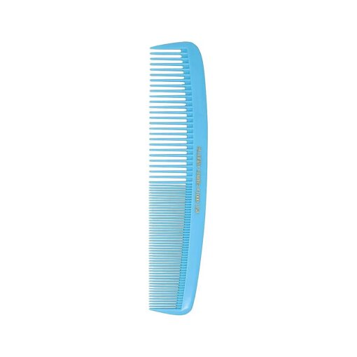 Allegro Combs 1000 X-Large Styling Comb Hair Cutting Barber Stylist Combs All Purpose Wide And Fine Tooth Made In The USA, 1 Pc, ( Light Blue )