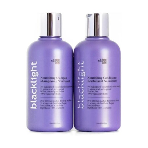 Oligo Professionnel Blacklight Oligo Blacklight Nourishing Shampoo and Conditioner 8.5 oz Duo Bundle