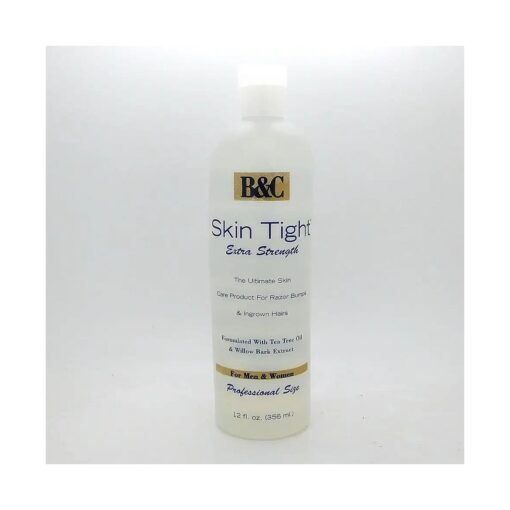 B & C Skin Tight Product for Razor Bumps & Ingrown Hairs-Extra Strength ( 12 oz )