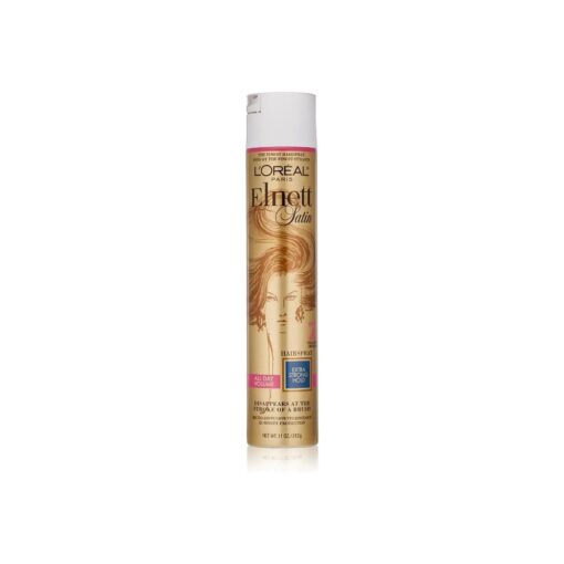 Elnett Satin Extra Strong Hold Hairspray - Volume 11 Ounce ( 1 Count ) ( Packaging May Vary )