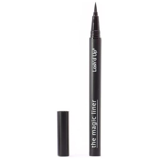 Lash 'd Up Lash Glue & Eyeliner Hybrid ( Extra-Strength, Black ) Glue Liner Pen Waterproof for False Lashes, Strong Hold 0.06 Oz .