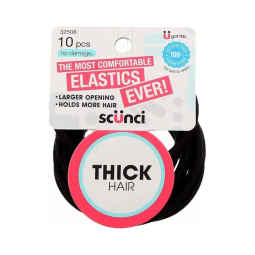 Scunci Extra Thick Hair Elastics