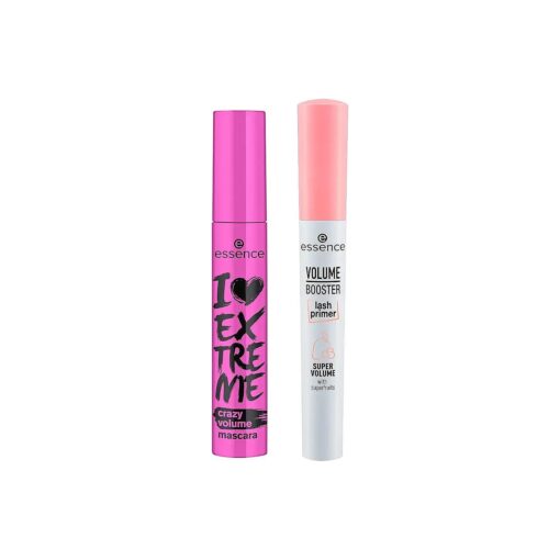 I Love Extreme Volume Mascara Crazy Volume & Volume Booster Lash Primer Mascara Bundle