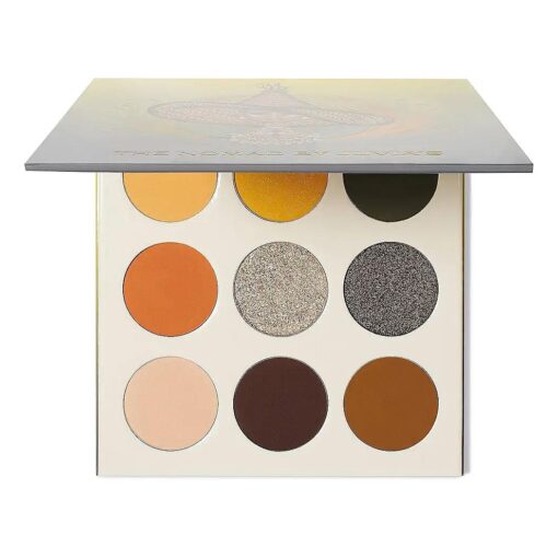 Juvia 's Place The Nomad - Marigold, Honey, Shades of 9, Deep Merlot Eyeshadow Palette, Professional Eye Makeup, Pigmented Eyeshadow Palette, Makeup Palette for Eye Color & Shine