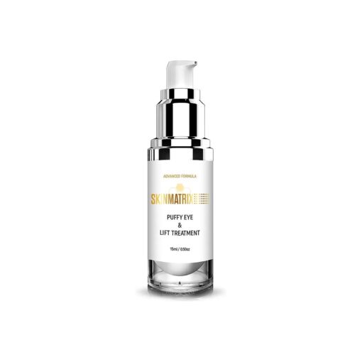 Puffy Eyes Treatment Serum- Anti Aging Under Eye Cream Formula for Puffiness, Dark Circles, Fine Lines, Wrinkles & Under Eye Bags with Hyaluronic Acid & Vitamin C. Instant Results within Minutes .