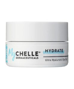 MyChelle Dermaceuticals Ultra Hyaluronic Eye Gel ( 0.45 Fl Oz ) - Rich Hydration for Dry Skin with Vegan Hyaluronic Acid, Help Plump Skin and Help Reduce Appearance of Fine Lines and Wrinkles