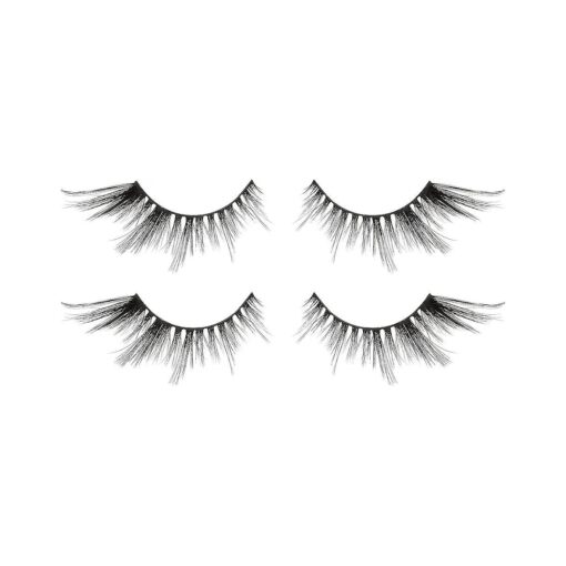 i-ENVY 2 Pairs False Eyelashes Feline Vibe Cat and Fox Eye Lifting Look, Dramatic Lashes ( 02 )