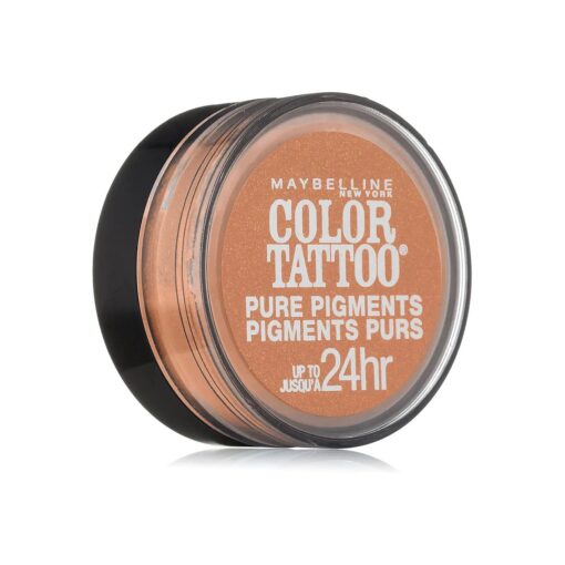 Maybelline New York Eye Studio Color Tattoo Pure Pigments, Barely Brazen, 0.05 Ounce