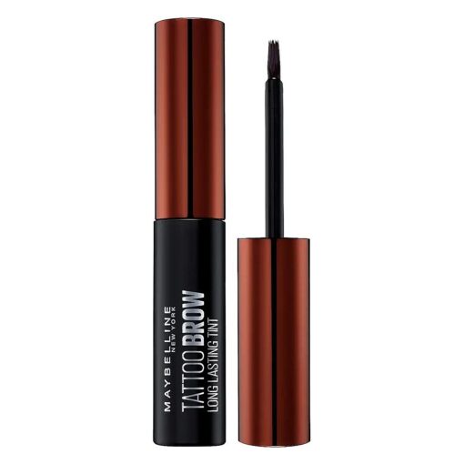 Maybelline New York Brow Tattoo Longlasting Tint, Dark Brown, 4.9 ml